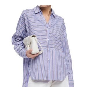 Sandro Rolando Striped Poplin Shirt